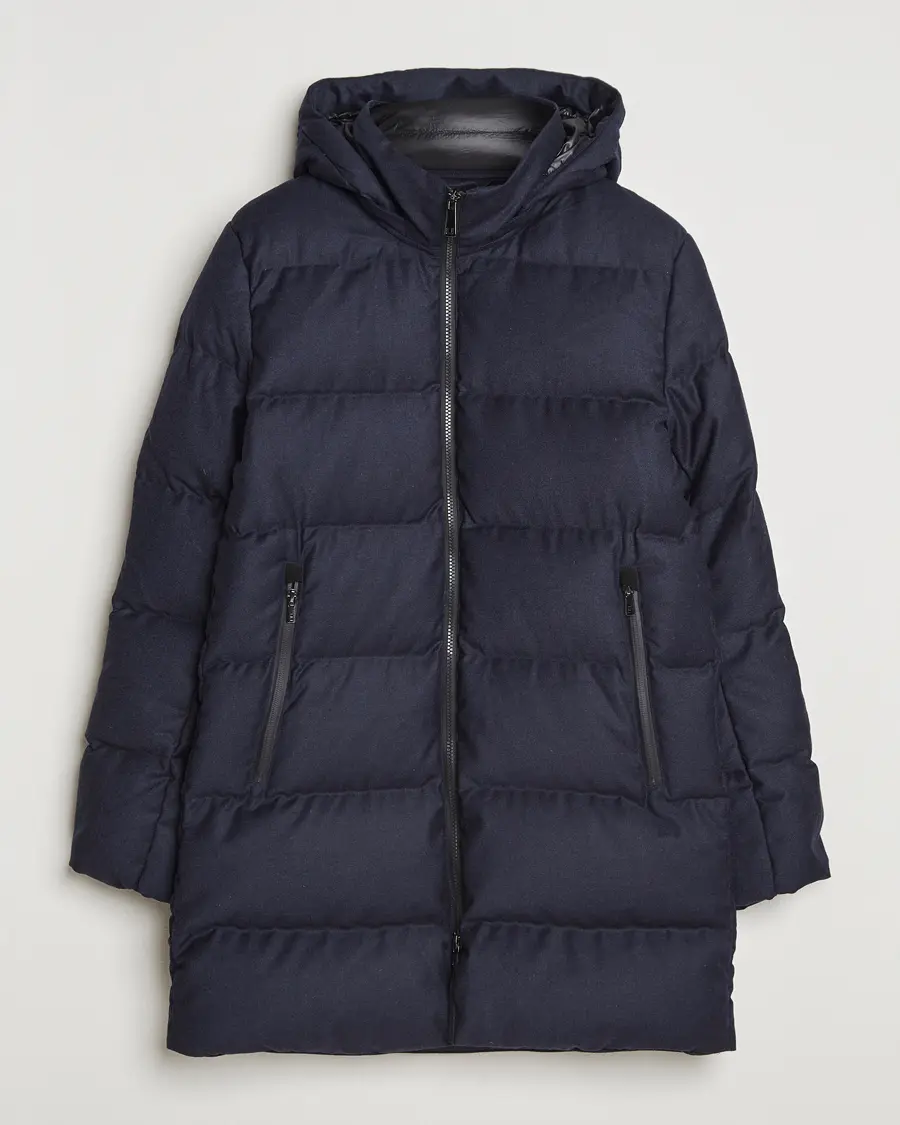 UBR Concorde Wool Parka Savile Dark Navy Melange