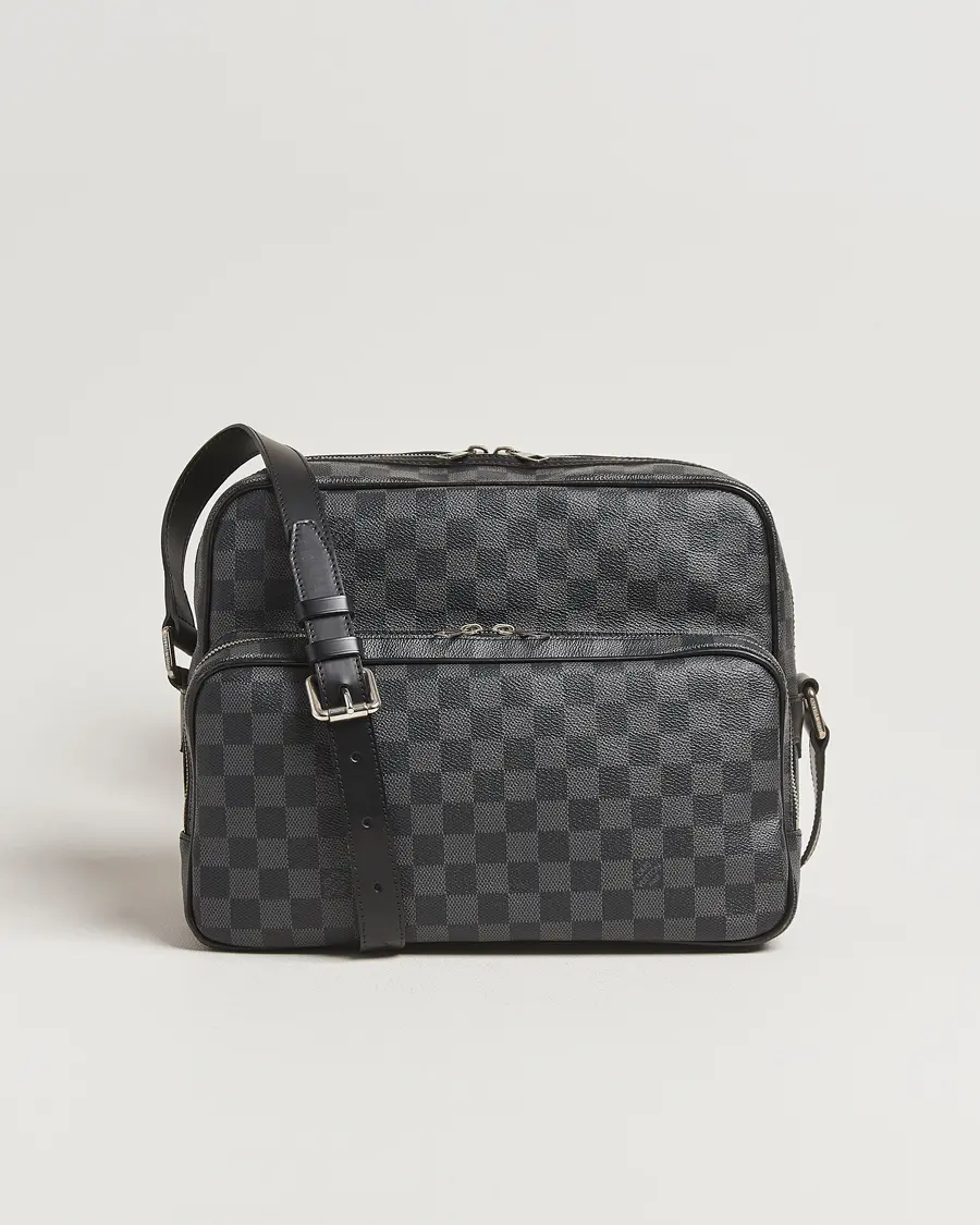 Louis Vuitton Pre-Owned Leoh Shoulder Bag Damier Graphite