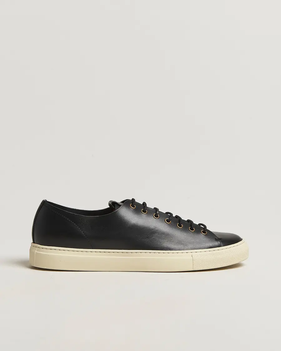 Buttero Tanino Leather Sneaker Black