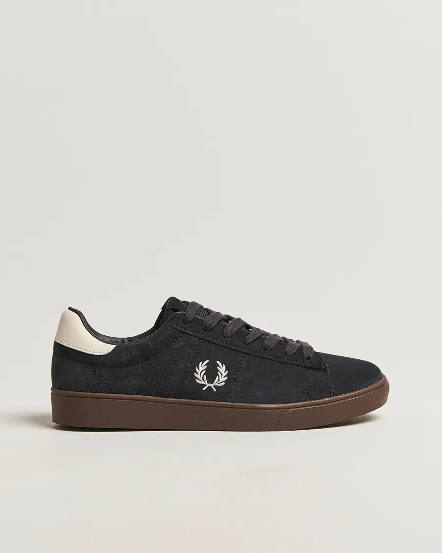 Fred Perry Spencer Suede Sneaker Anchor Grey