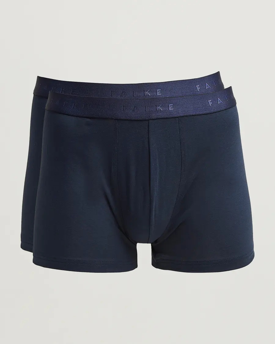 Falke 2-Pack Cotton Boxer Briefs Midnight
