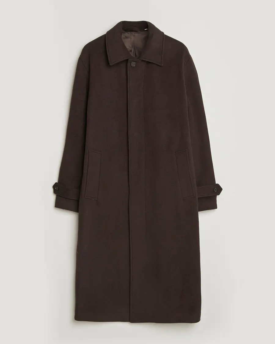 NN07 Gibson Wool Coat Demitasse Brown