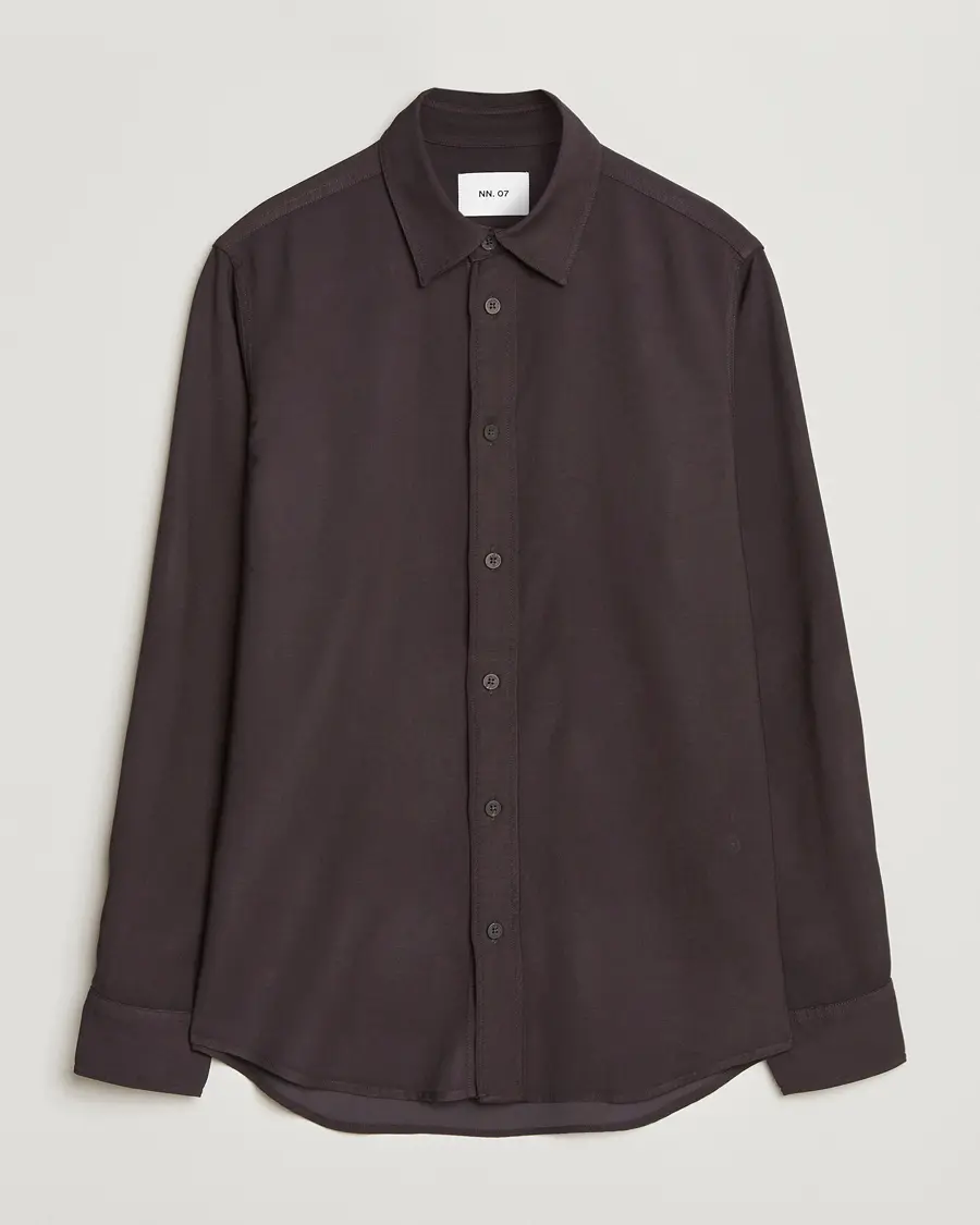NN07 Colby Viscose Shirt Dusky Port