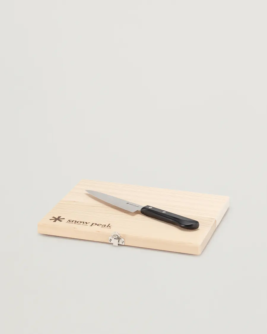 Snow Peak Chopping Board Set Medium