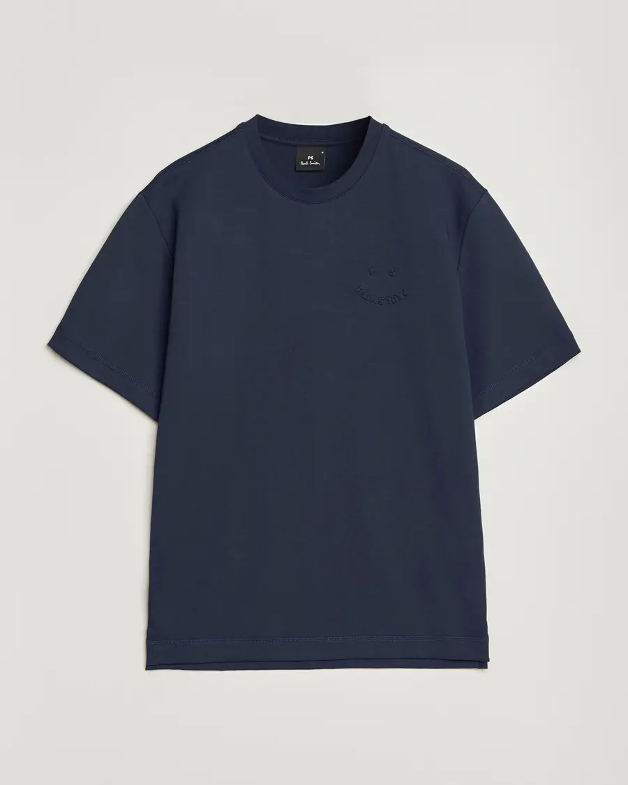 PS Paul Smith Casual Fit Happy T-Shirt Navy