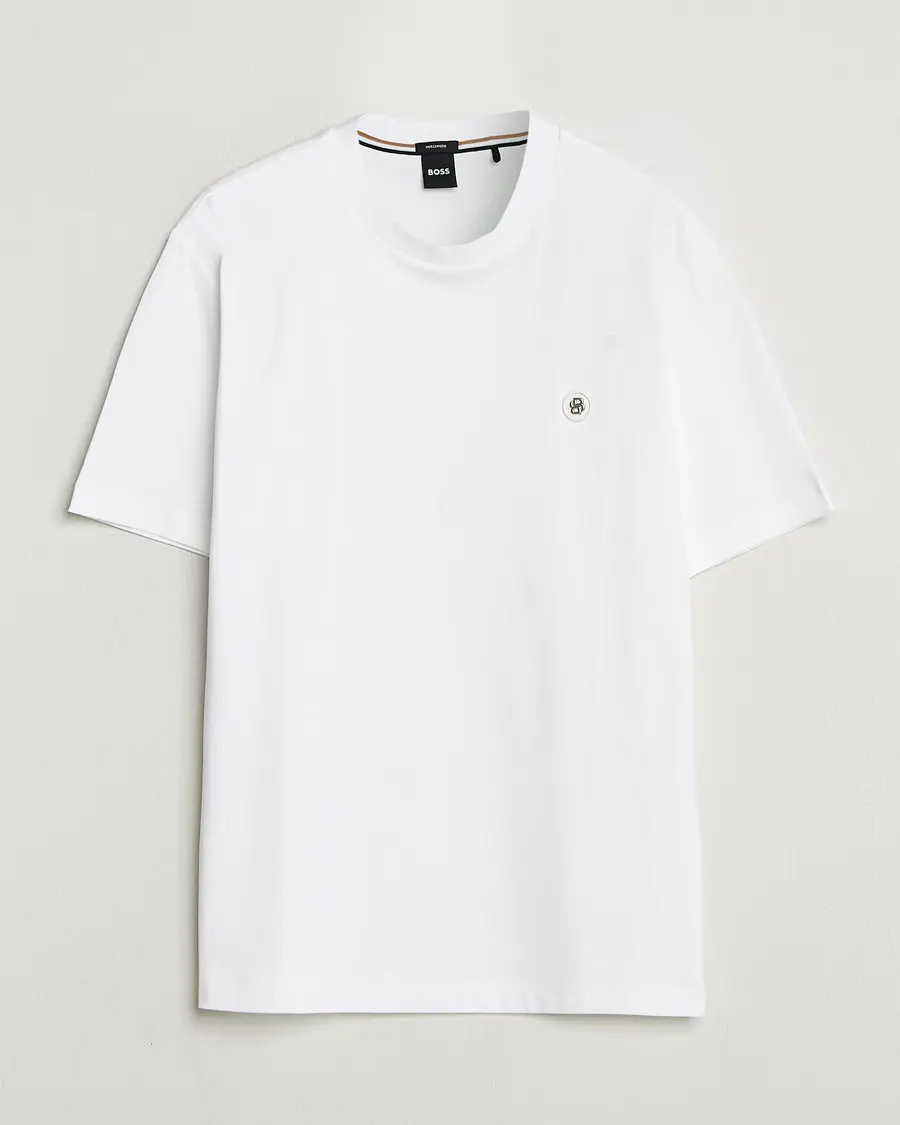 BOSS BLACK Taut Regular Fit T-Shirt White