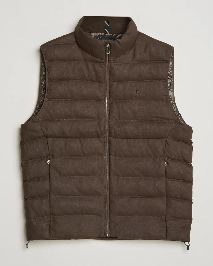 Polo Ralph Lauren Colden Vest Nutmeg Brown