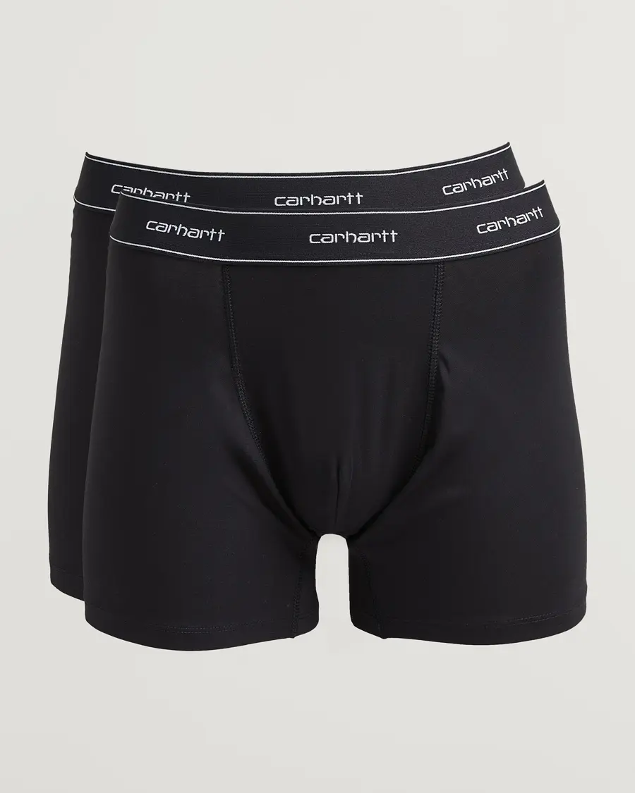 Carhartt WIP 2-Pack Cotton Trunks Black