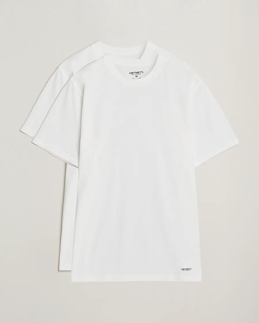 Carhartt WIP 2-Pack Standard Crew Neck T-Shirt Wihte