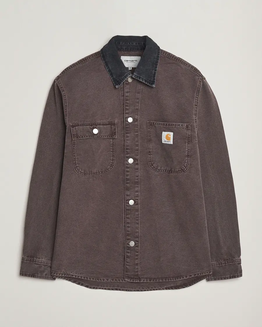 Carhartt WIP Mitch Dusky Canvas Overshirt Palisander