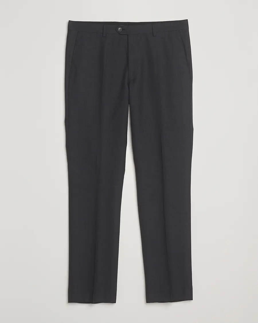 Oscar Jacobson Dandy Wool Trousers Grey