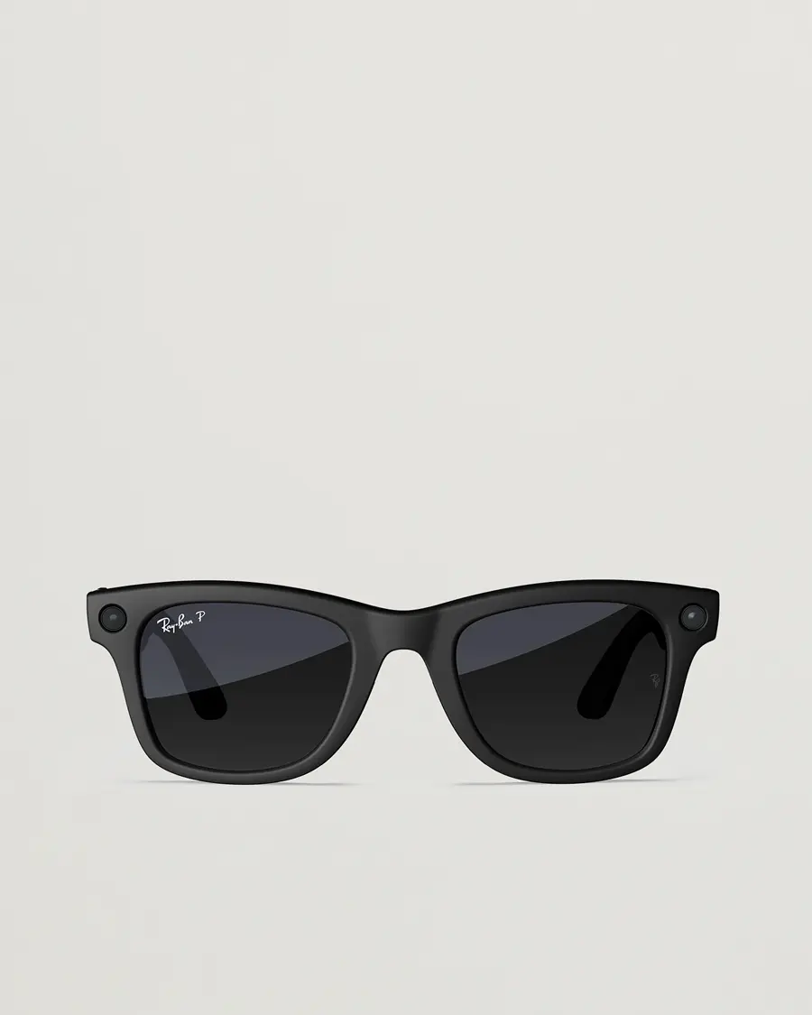 Ray-Ban Wayfarer Meta 53 Sunglasses Matte Black