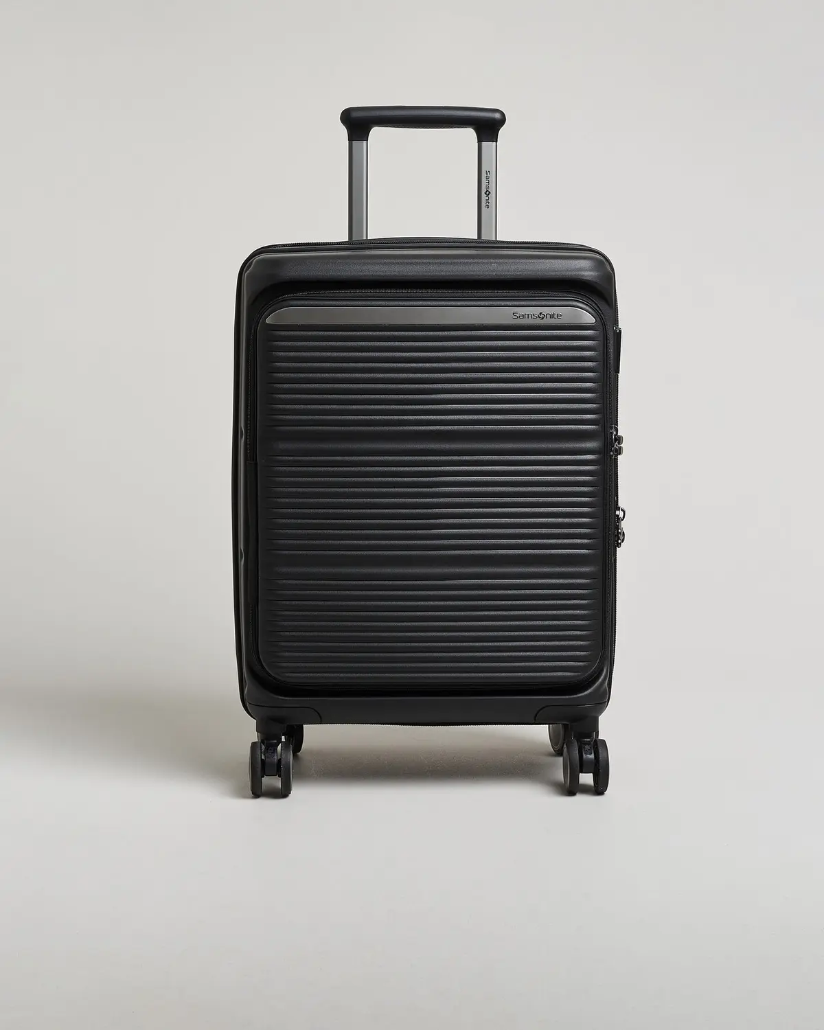 Samsonite Paralux 55cm Front Acess Carry-On Black