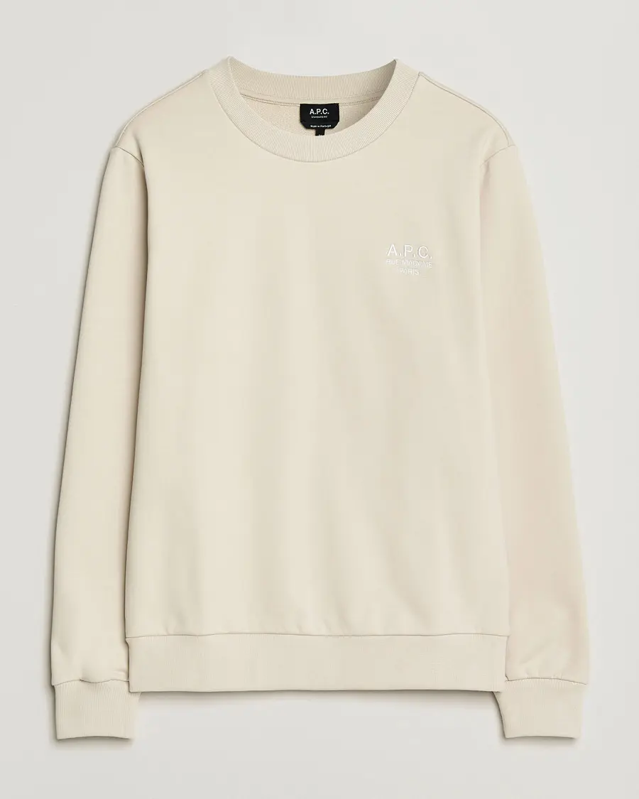 A.P.C. Rue Madame Tonal Sweatshirt Mastic