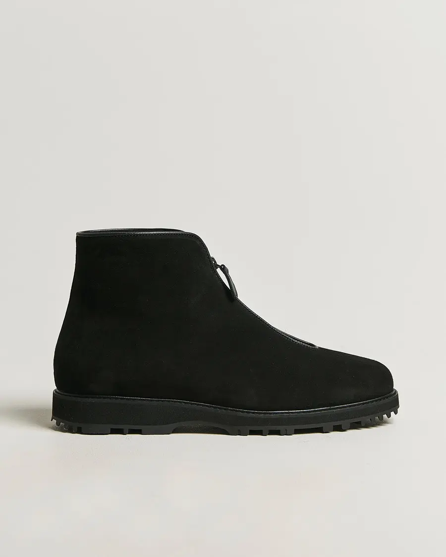 Myrqvist Funäs Boot Black Suede