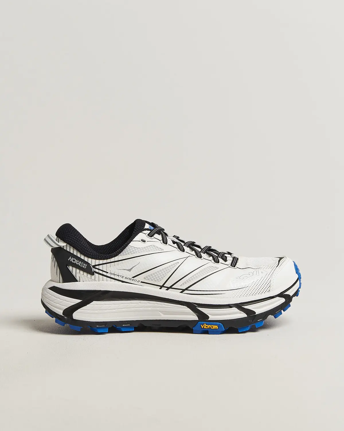 Hoka Mafate Speed 2 White/Cobalt Blue