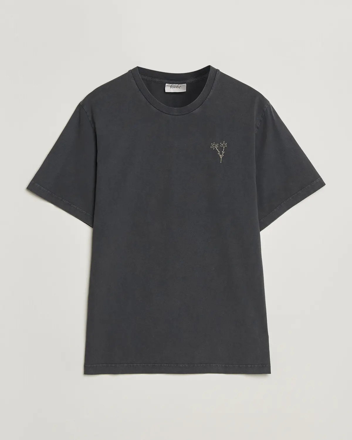 Forét Bouquet T-Shirt Washed Black