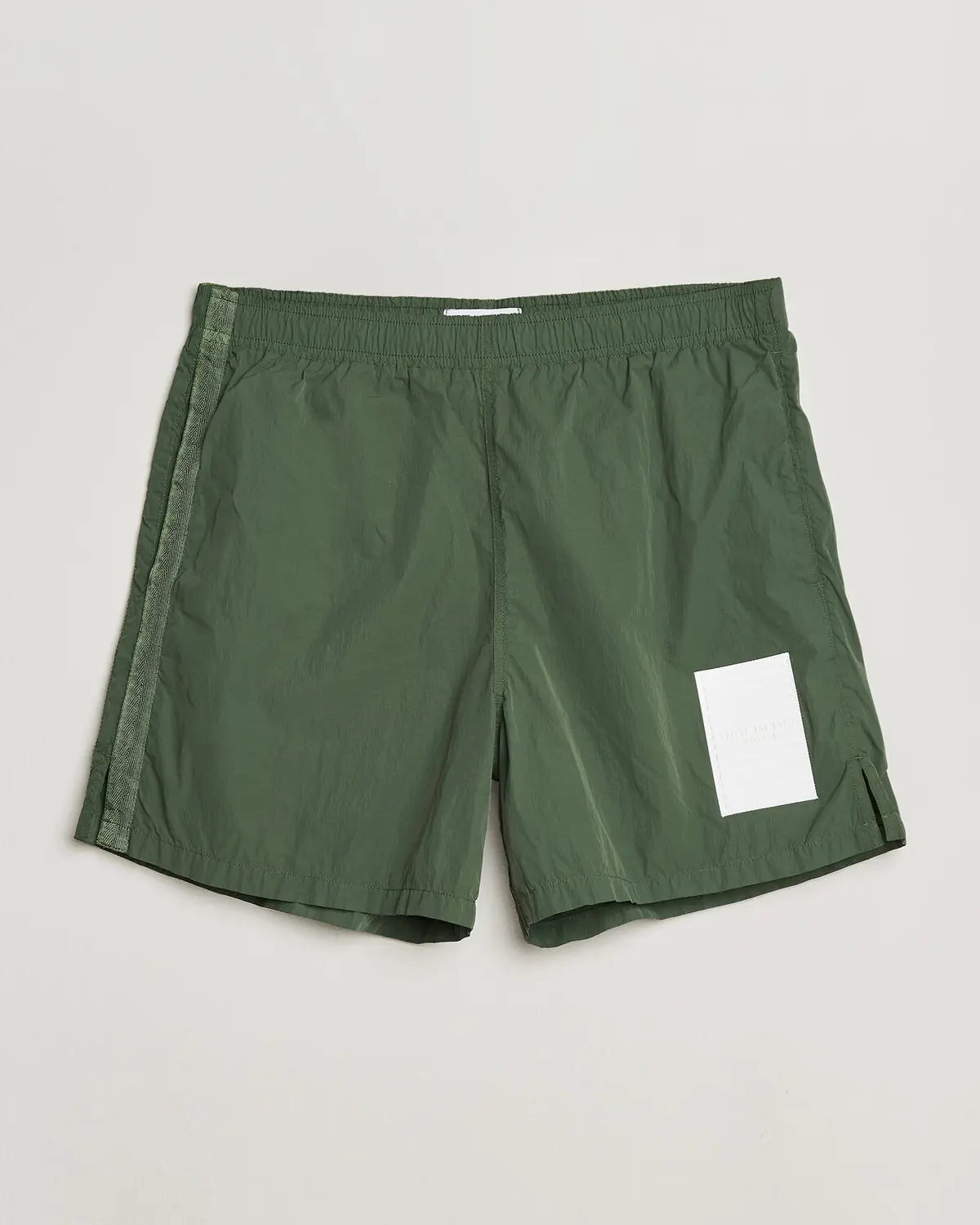 Stone Island Marina Micro Brushed Nylon-TC Swimshorts Quartz Green