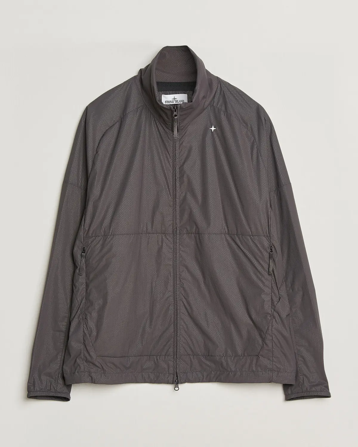 Stone Island Stellina Nylon Stretch Field Jacket Charcoal