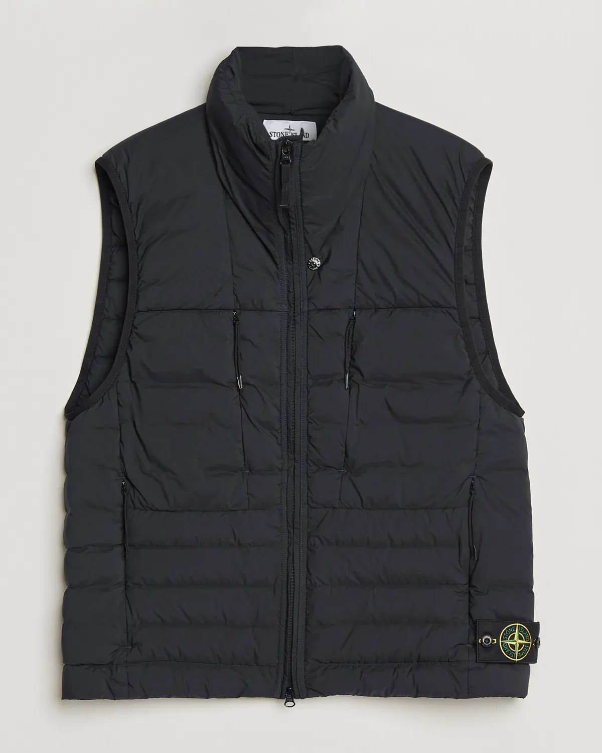 Stone Island Nylon Down Vest Navy