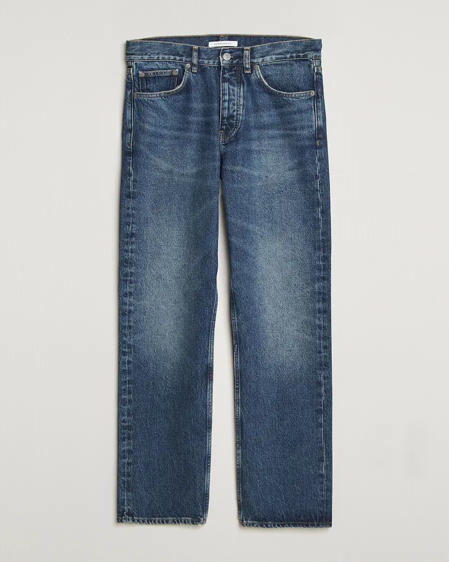 Sunflower Standard Jeans Dark Blue Worn