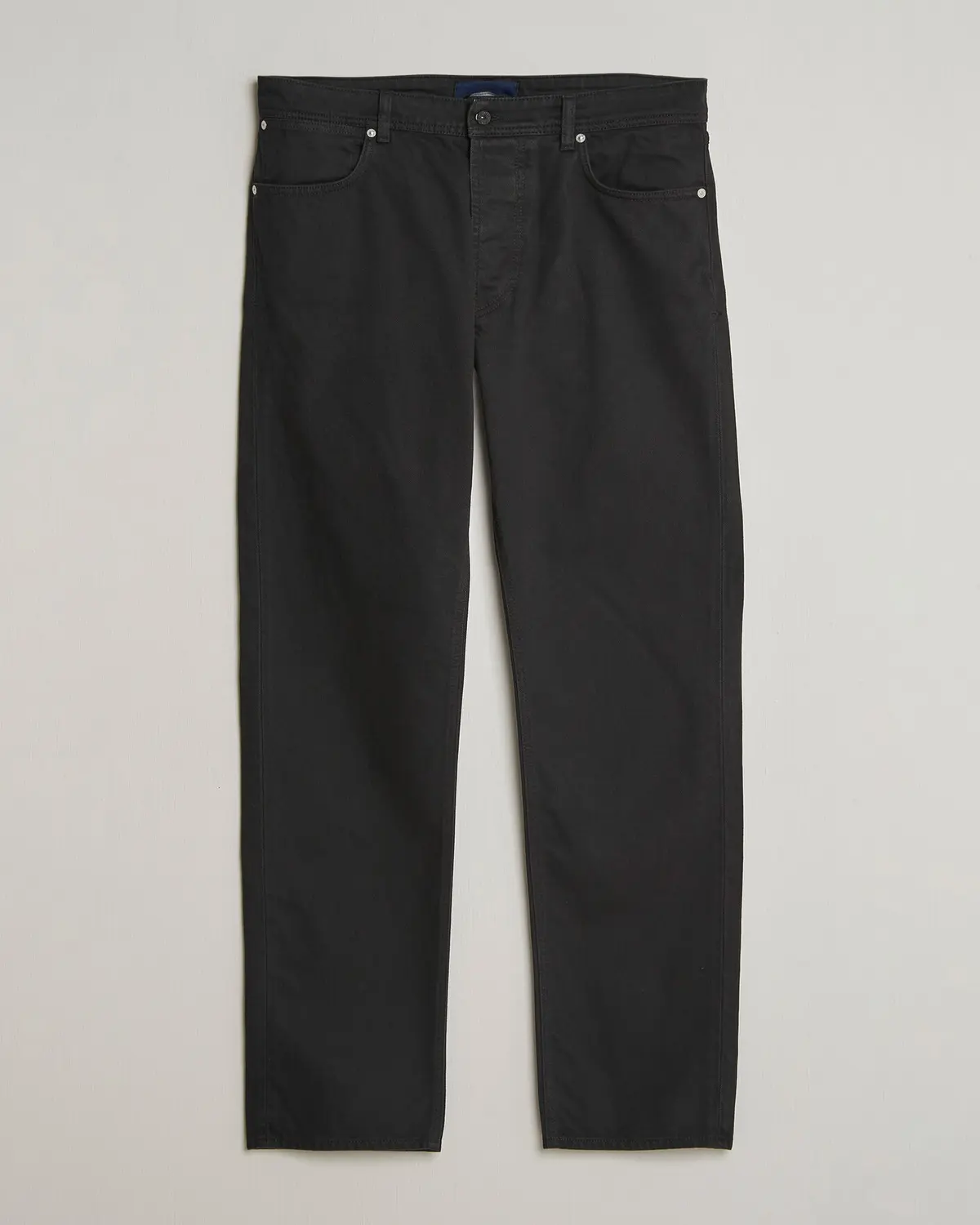 Stone Island Straight Fit Denim Jeans Black