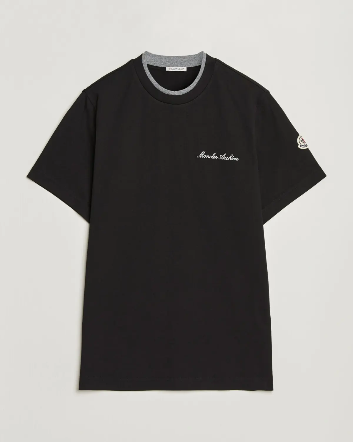 Moncler Signature Logo T-Shirt Black