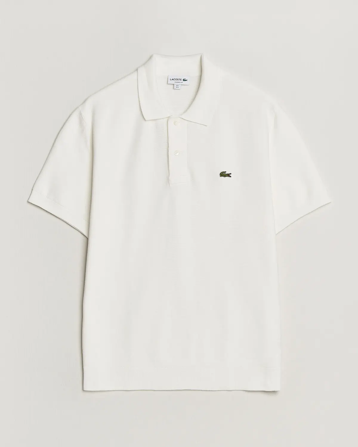 Lacoste Cotton Knitted Polo Flour