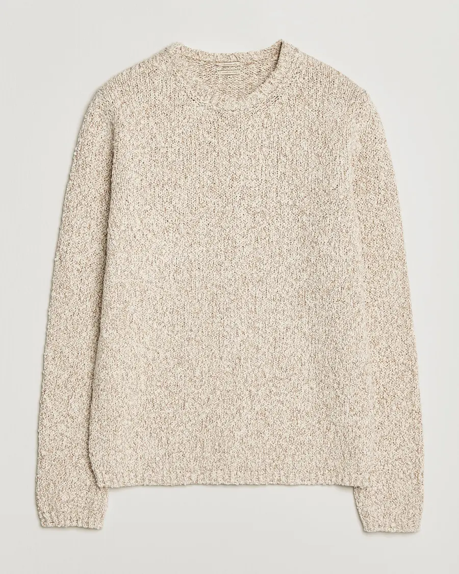 Massimo Alba Cotton Boucle Sweater Bronze