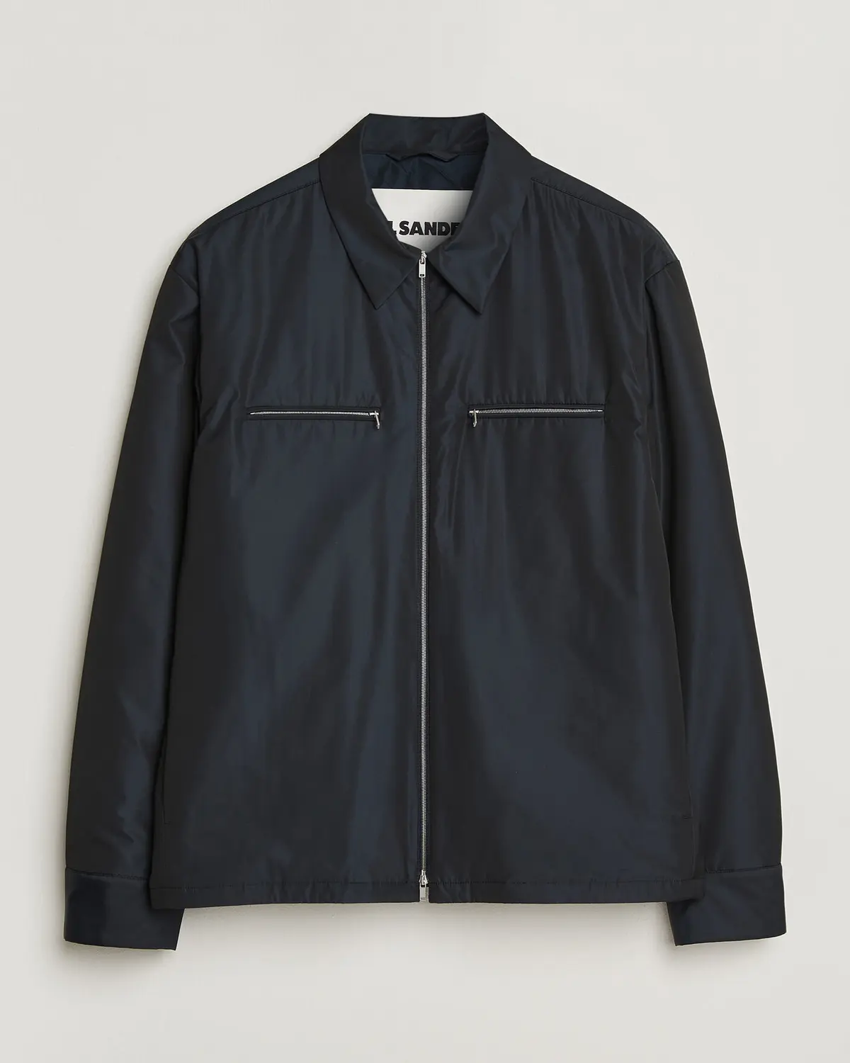 Jil Sander Nylon Zip Jacket Navy