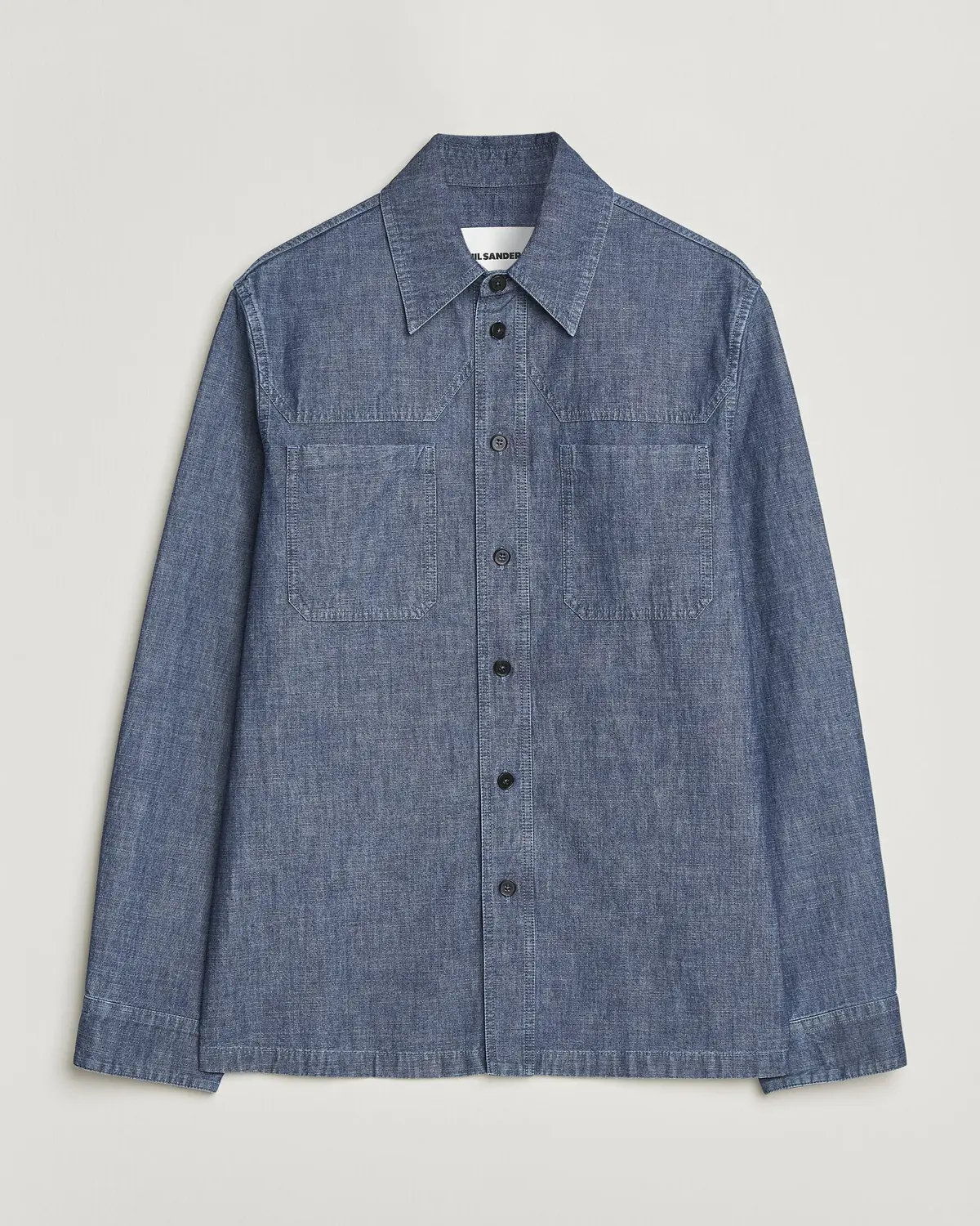 Jil Sander Denim Overshirt Indigo Blue