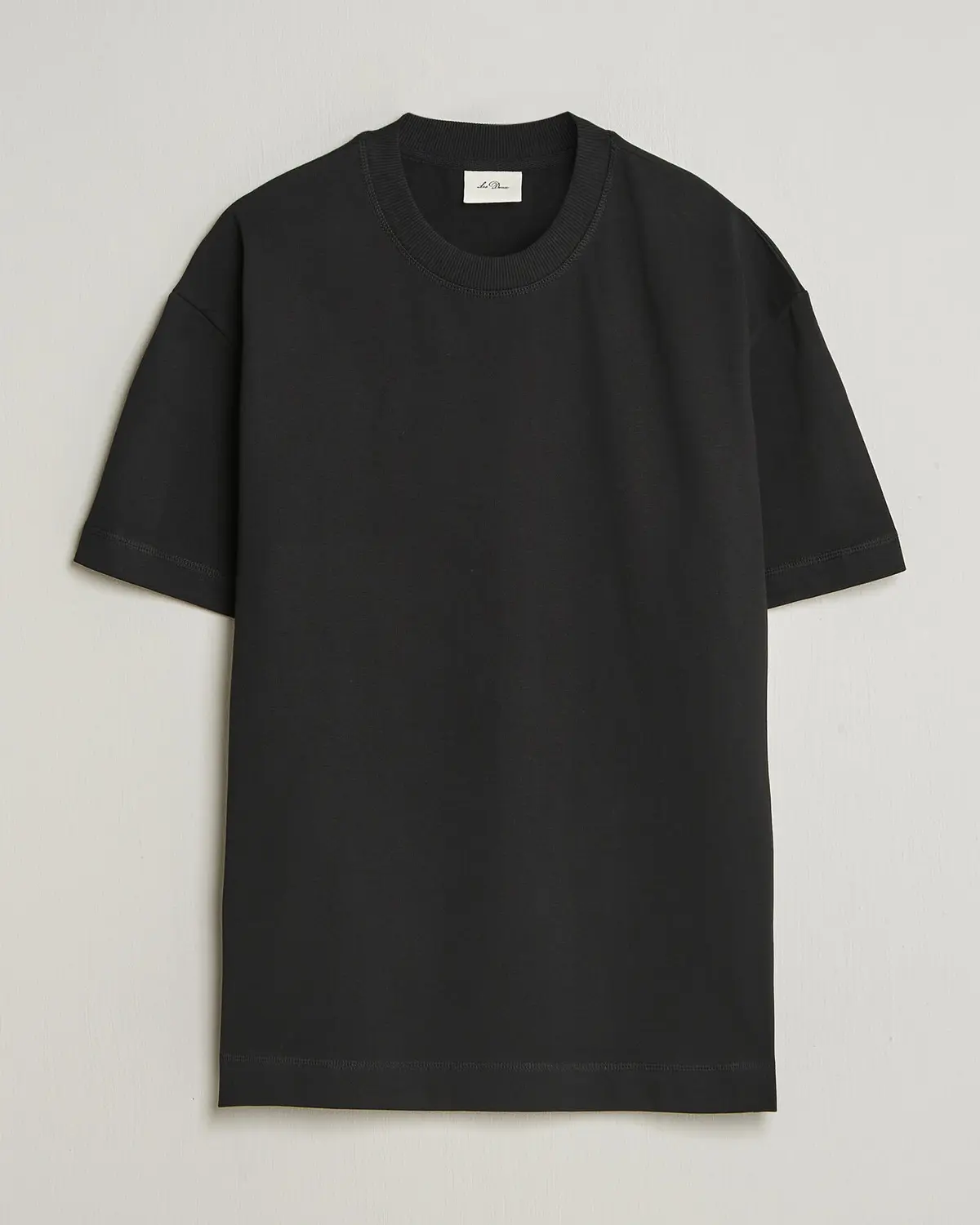 Les Deux Carl Heavyweight T-Shirt Black