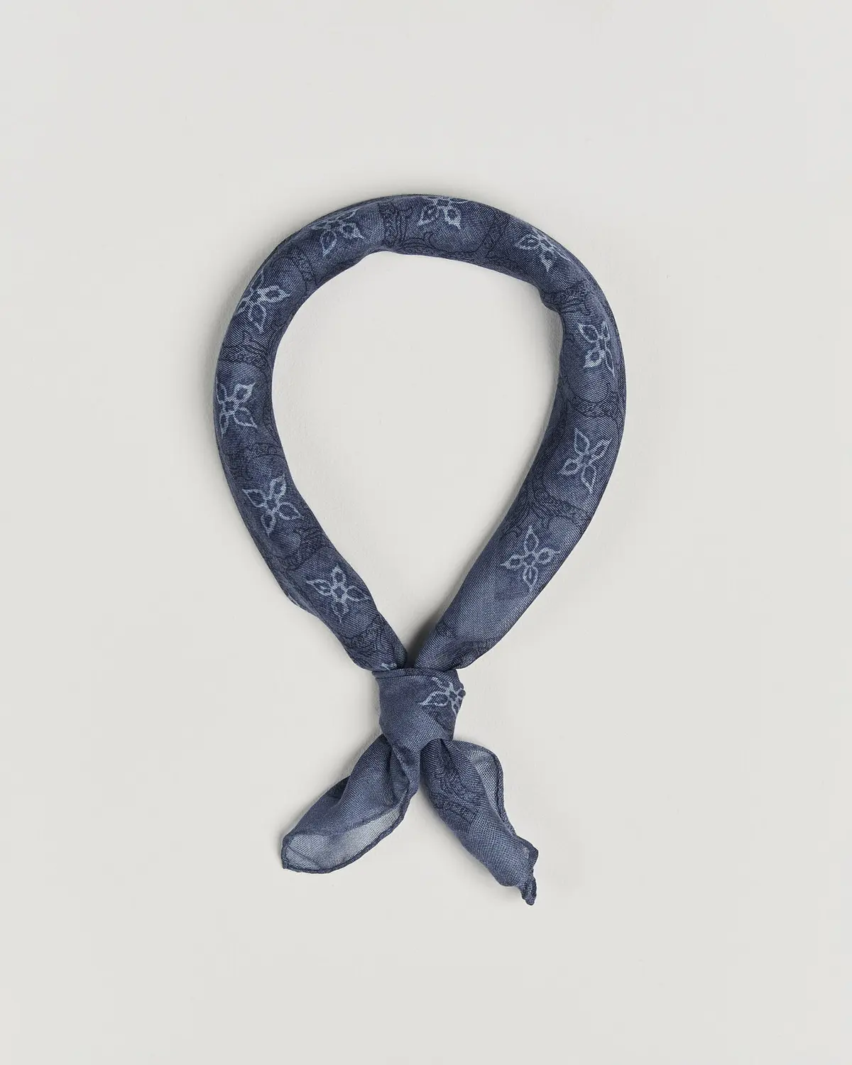 Massimo Alba Cashmere/Silk Bandana Navy