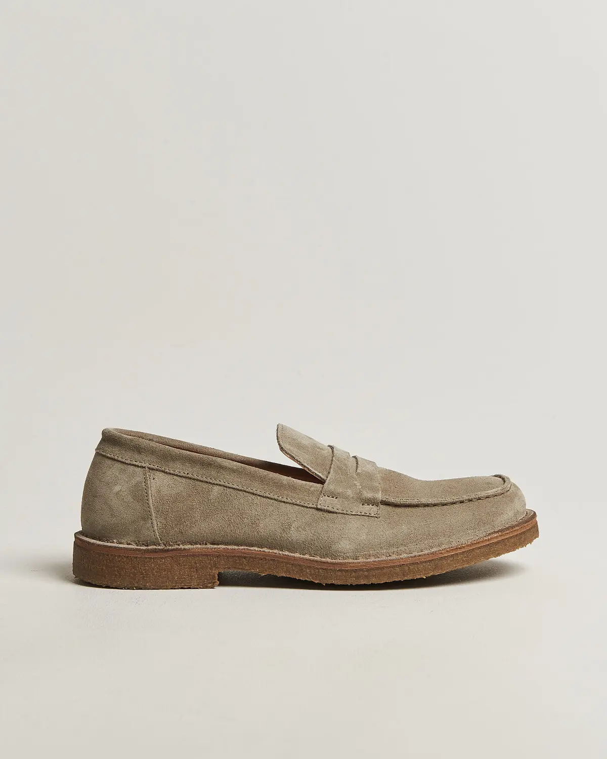 Astorflex Mokaflex Loafers Stone Suede