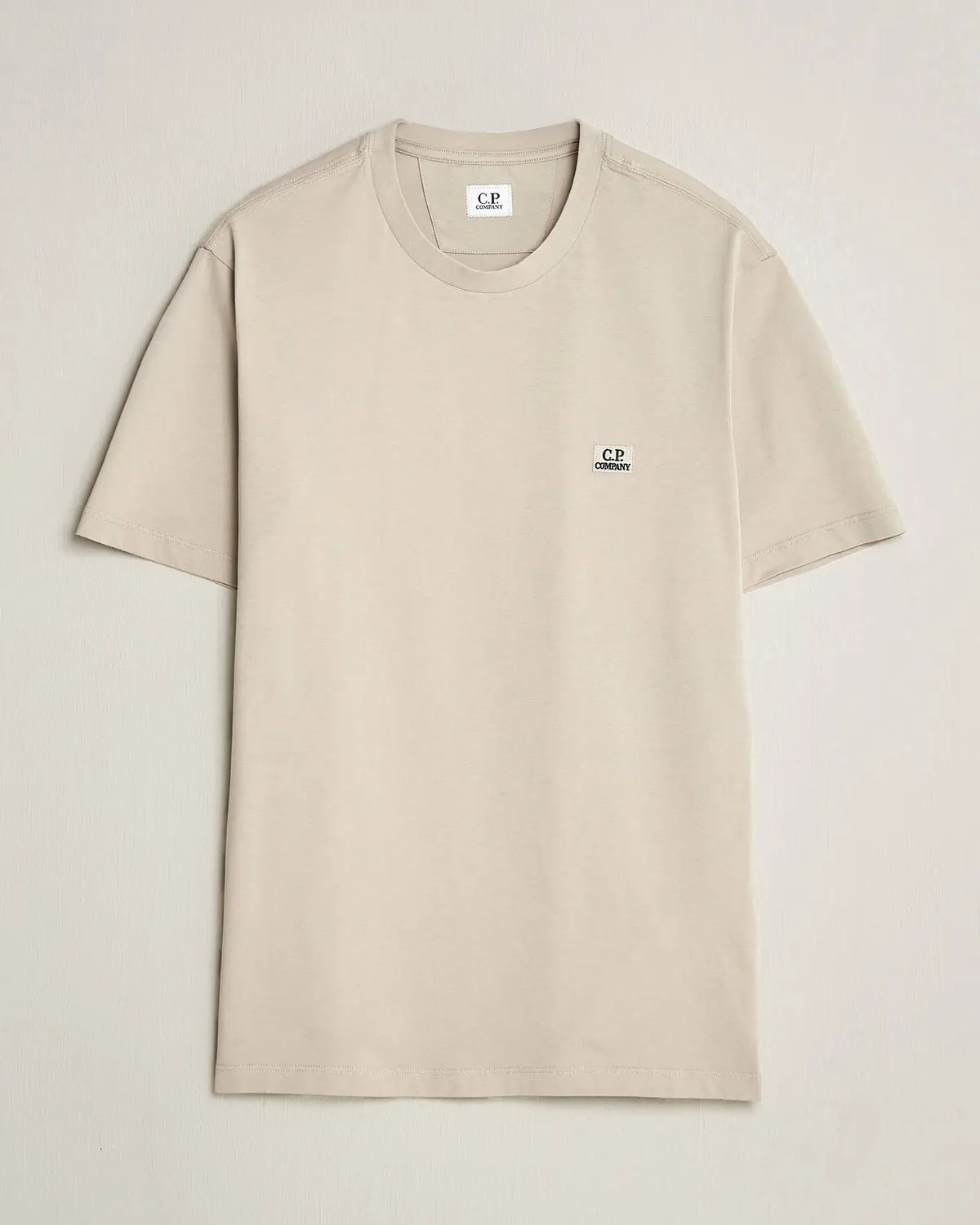 C.P. Company Short Sleeve Small Logo T-Shirt Light Grey