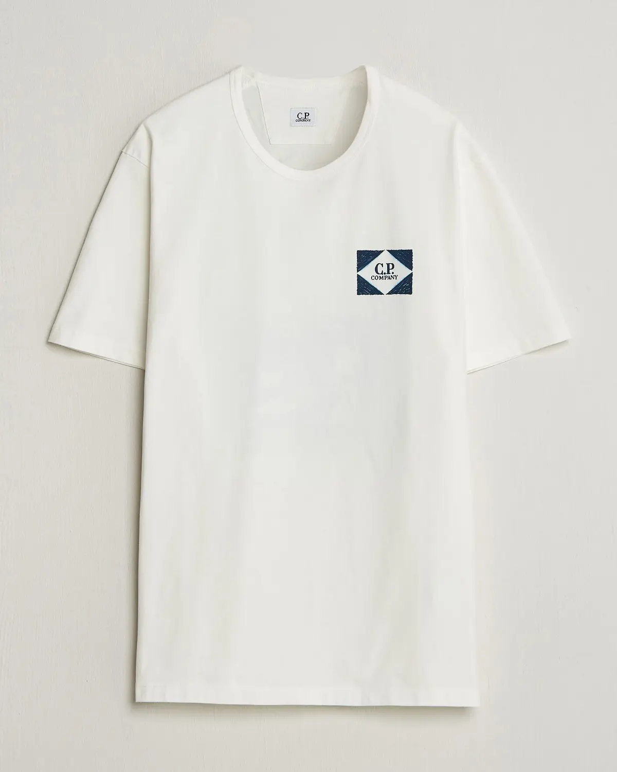C.P. Company Cotton Jersey Back Print T-Shirt White