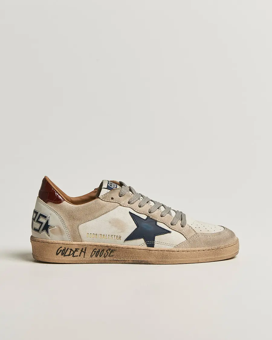 Golden Goose Ball Star Sneakers White/Beige