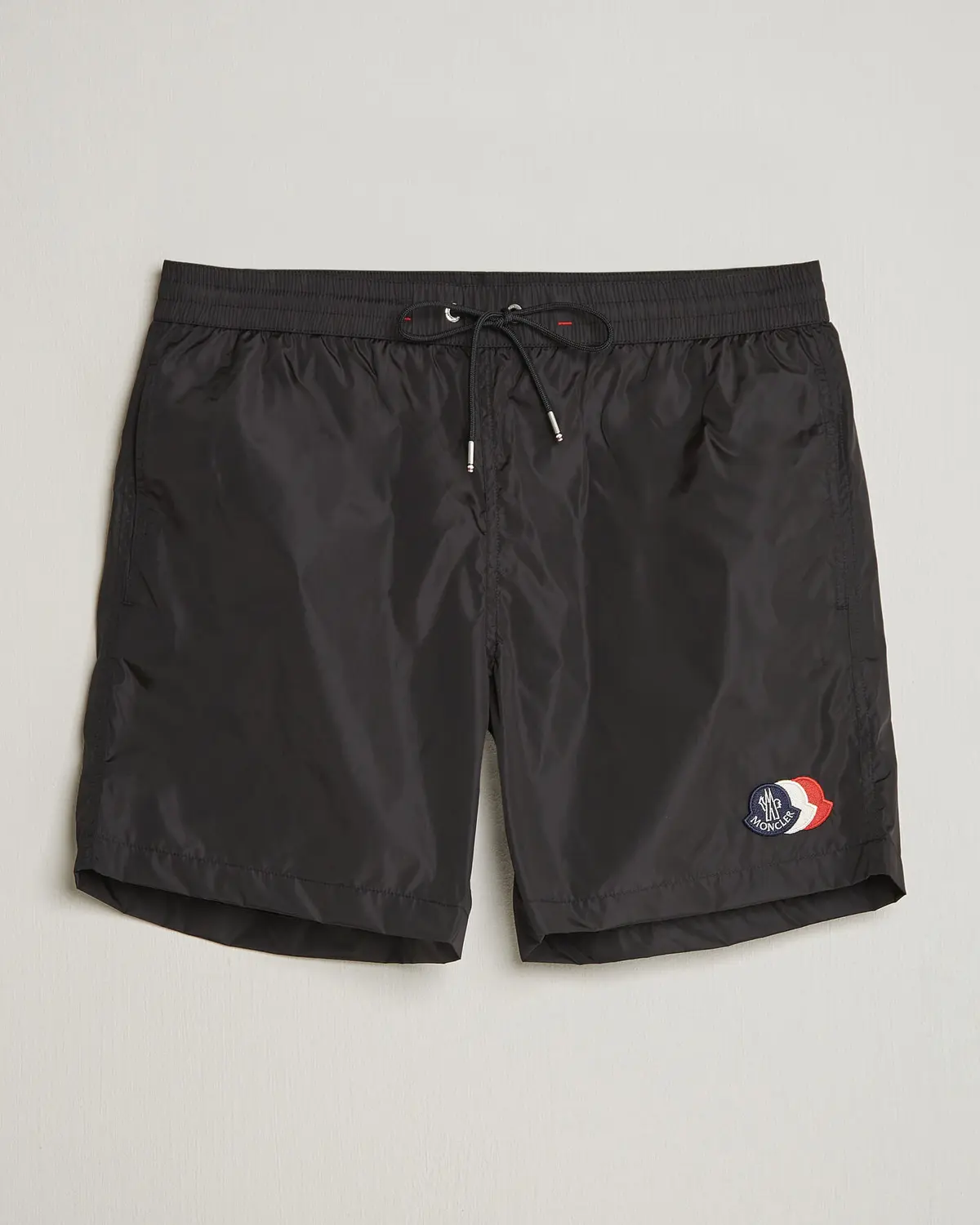 Moncler Tricolore Logo Swim Shorts Black