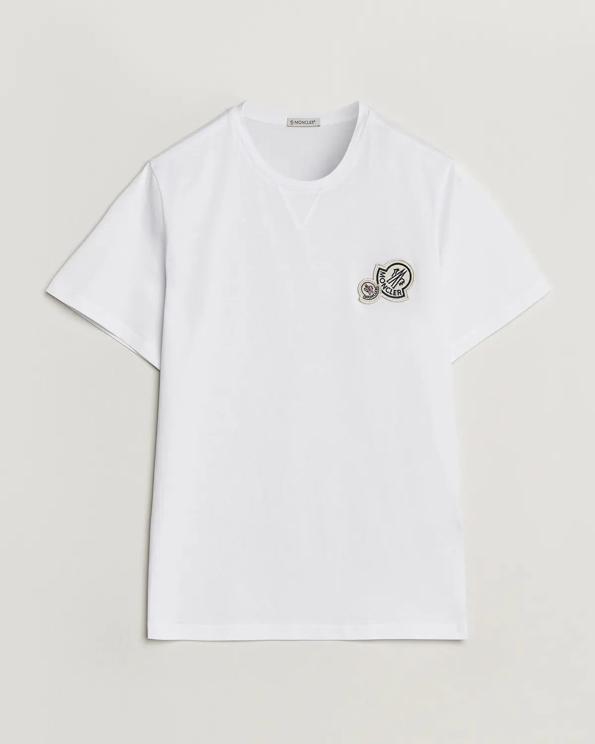 Moncler Double Logo T-Shirt White