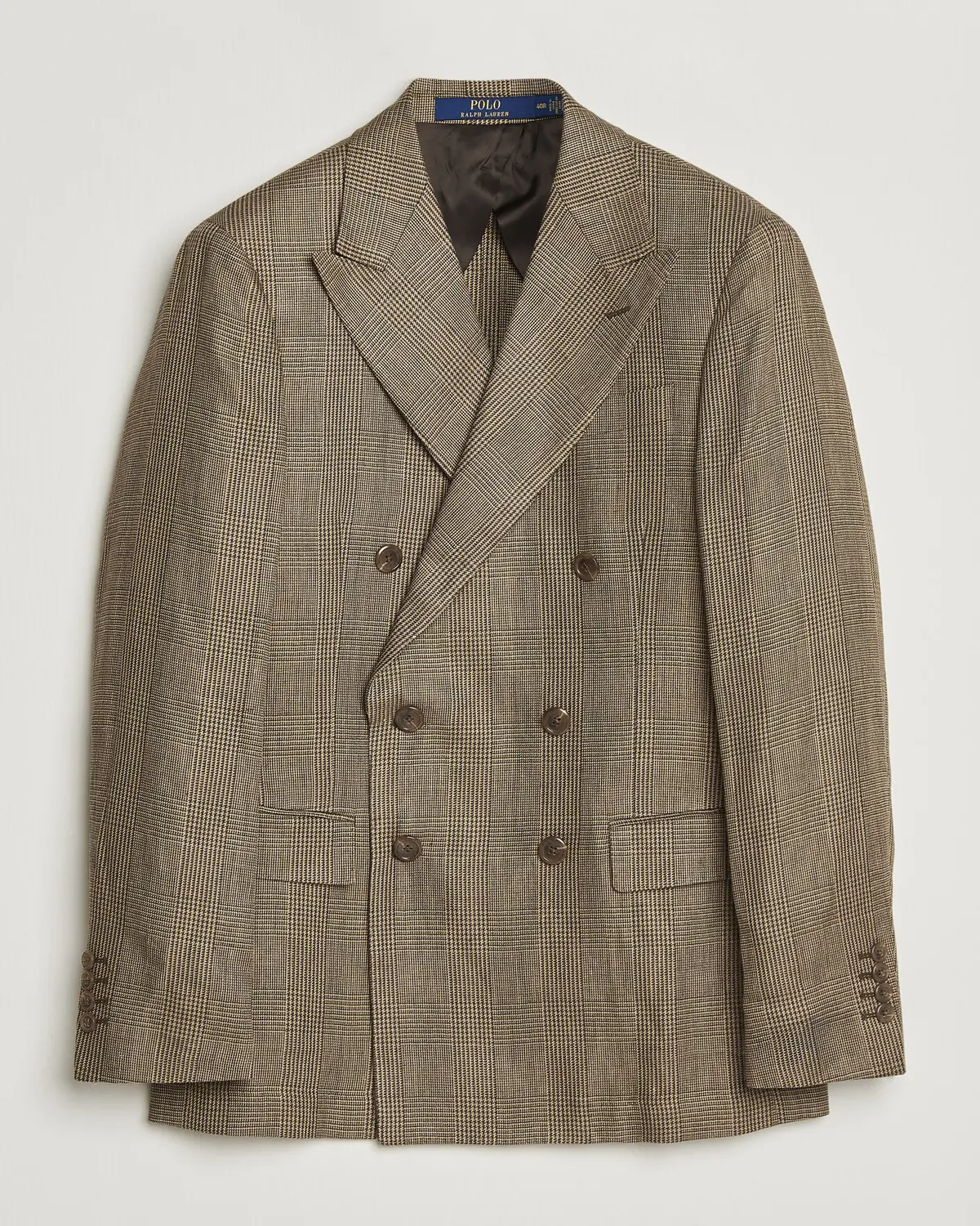 Polo Ralph Lauren Mini Glenplaid DB Blazer Sage Multi