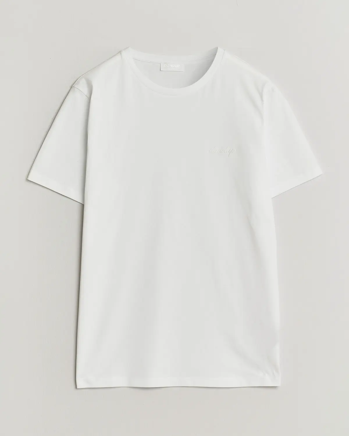 Dondup Logo Crew Neck T-Shirt White