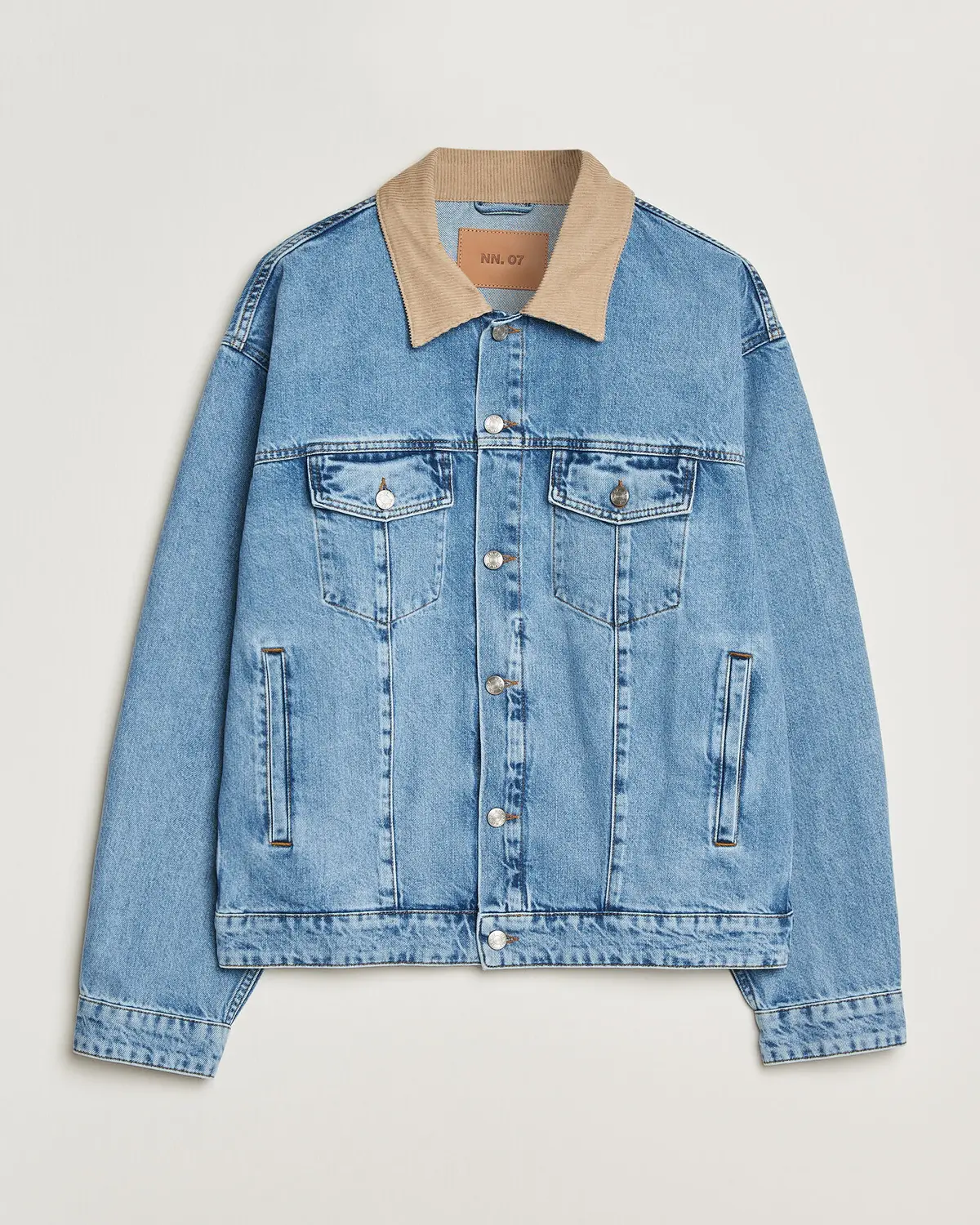 NN07 Roy Denim Jacket Vintage Blue