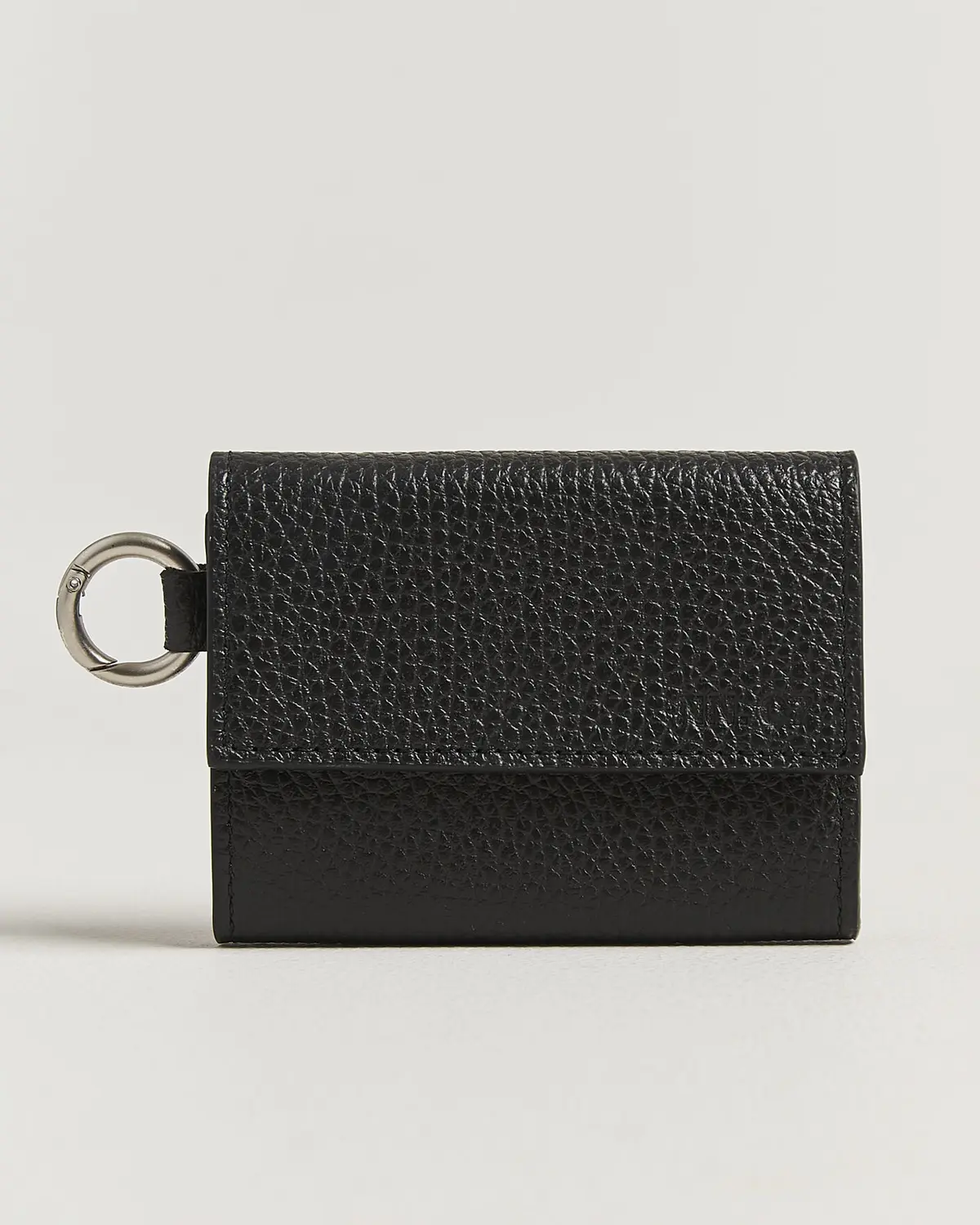 NN07 Foldo Grained Leather Wallet Black