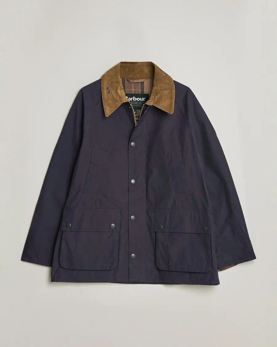 Barbour Heritage Oversized Bedale Cotton Jacket Dark Indigo