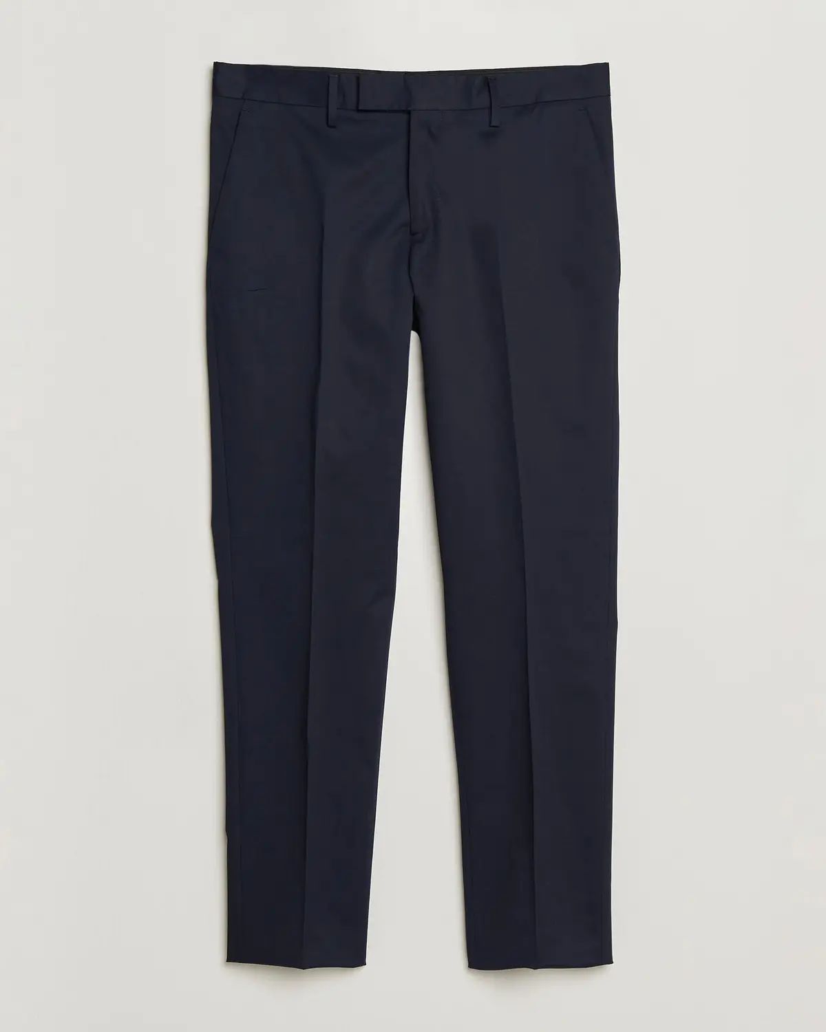 Lardini Lyon Cotton Twill Stretch Trousers Navy