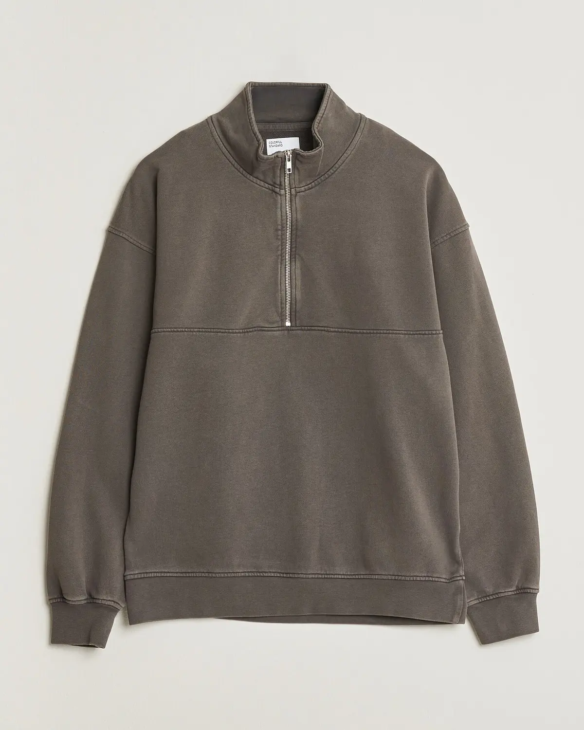 Colorful Standard Classic Organic Half-Zip Faded Mud