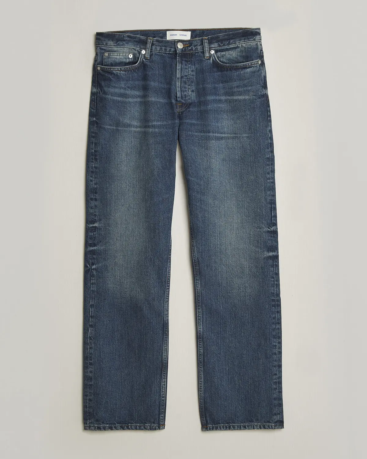 Samsøe Samsøe Eddie Regular Fit Jeans Nippon Blue