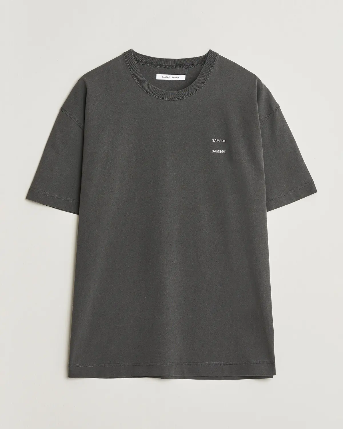 Samsøe Samsøe Joel Washed Organic Cotton T-Shirt Black