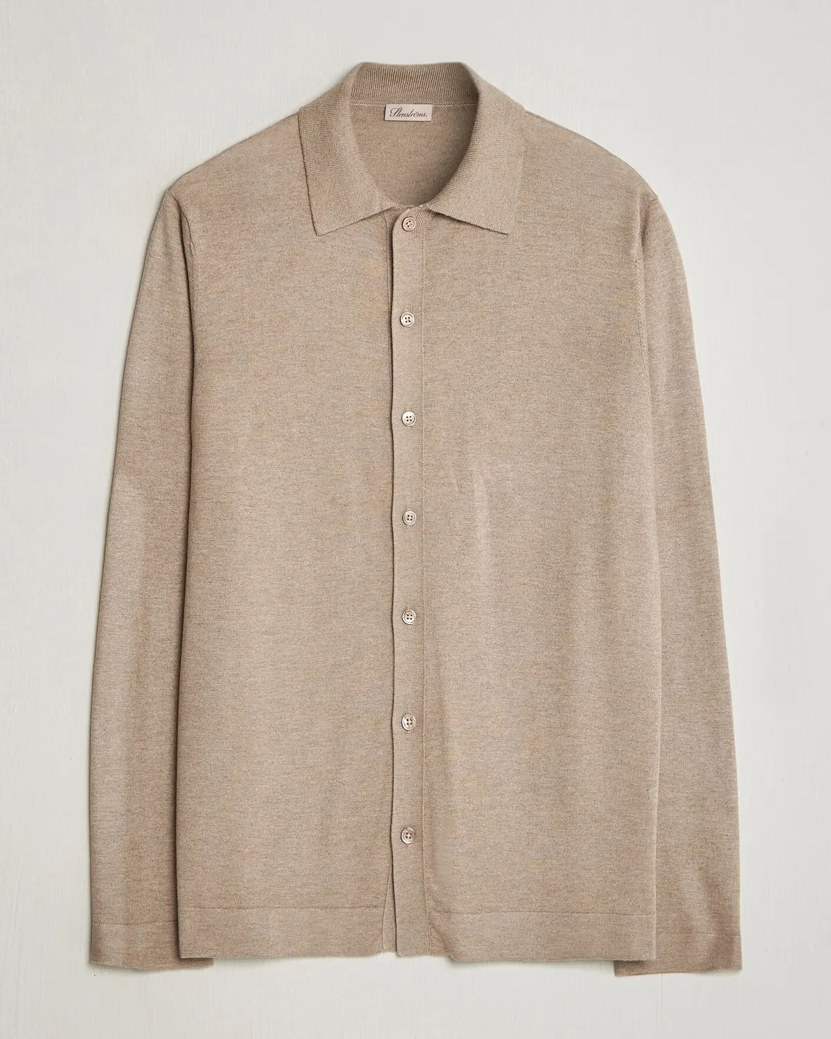 Stenströms Silk/Cashmere Cardigan Taupe