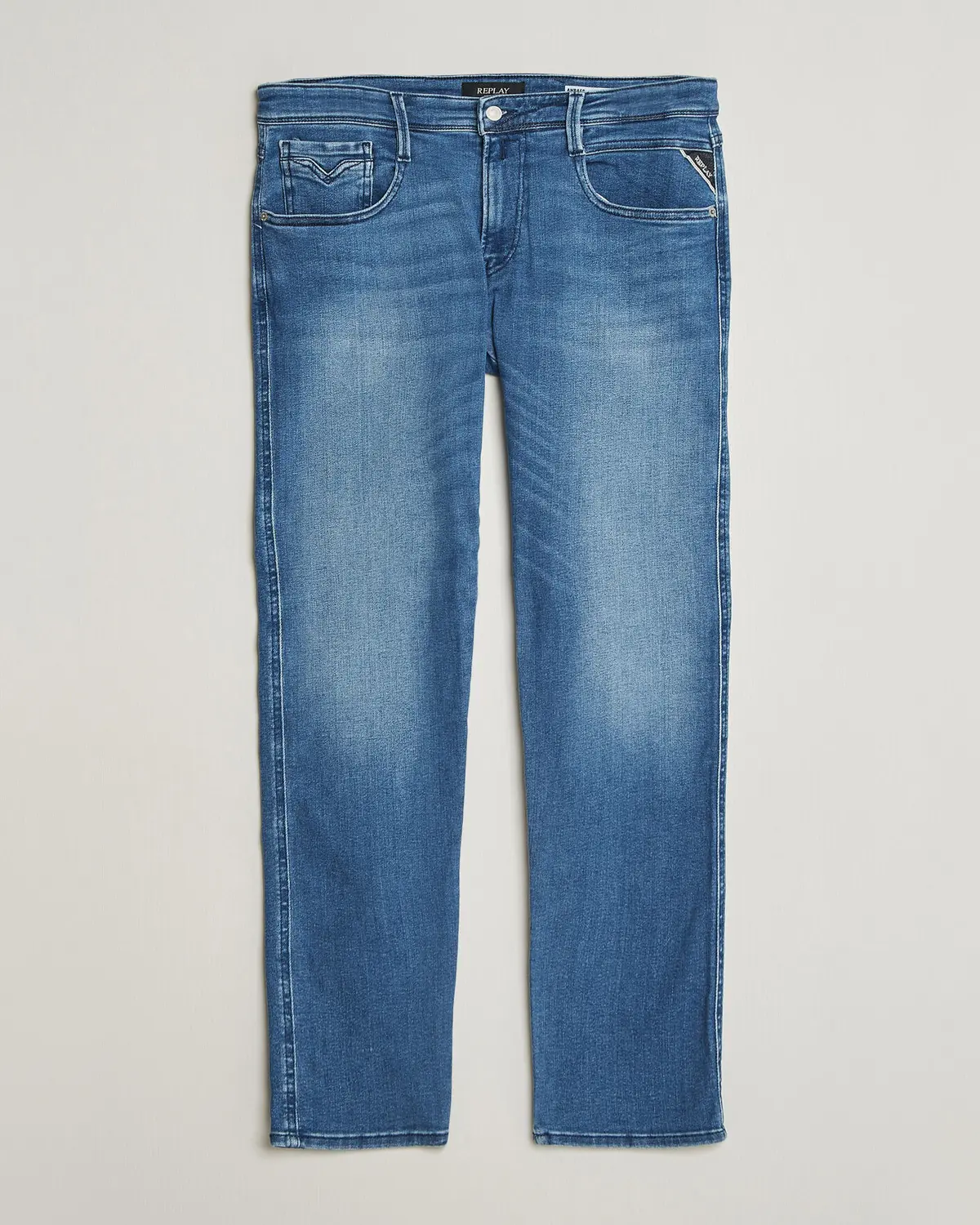 Replay Anbass Powerstretch Jeans Medium Blue